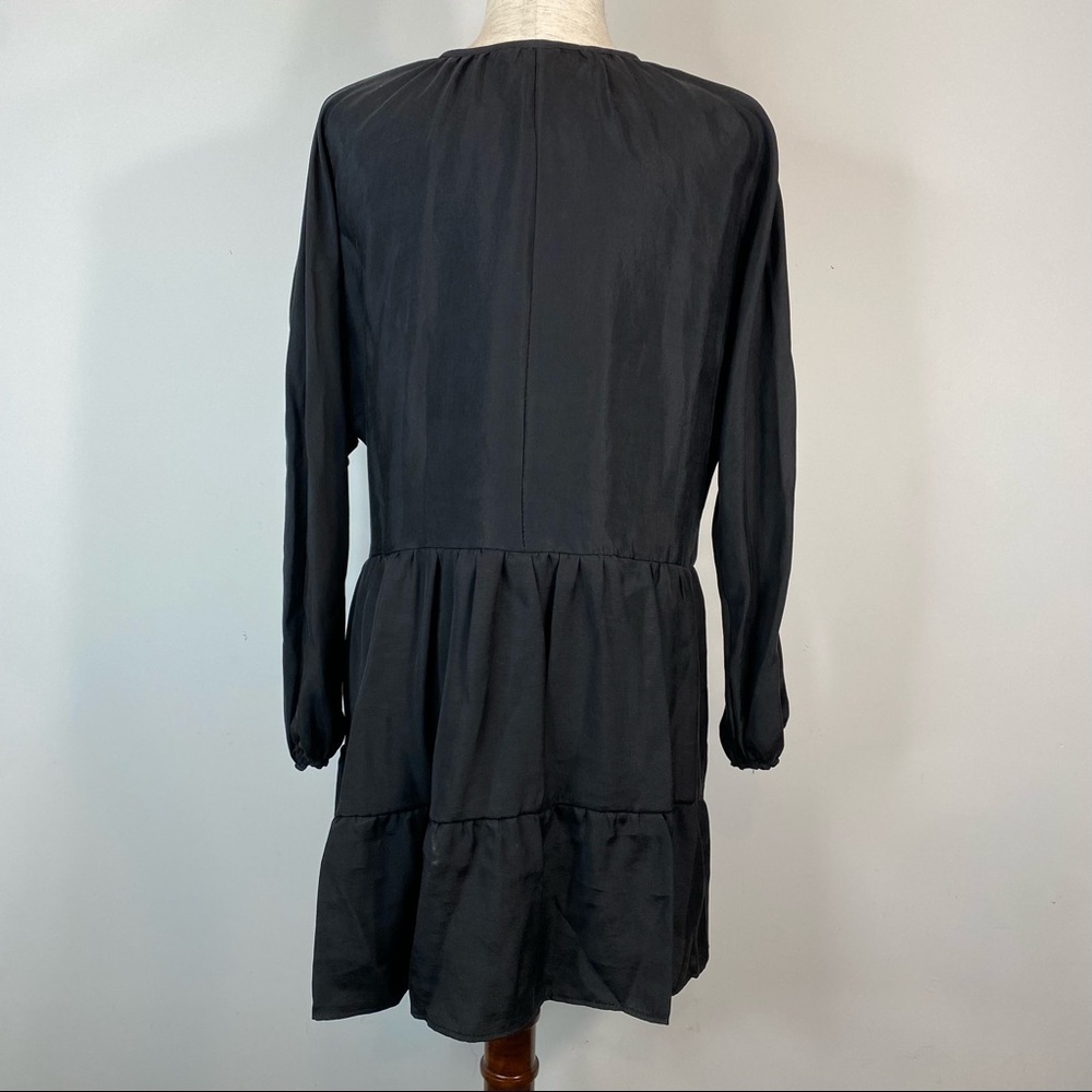 🖤Zara Black Long Sleeve Dress - Picture 8 of 14